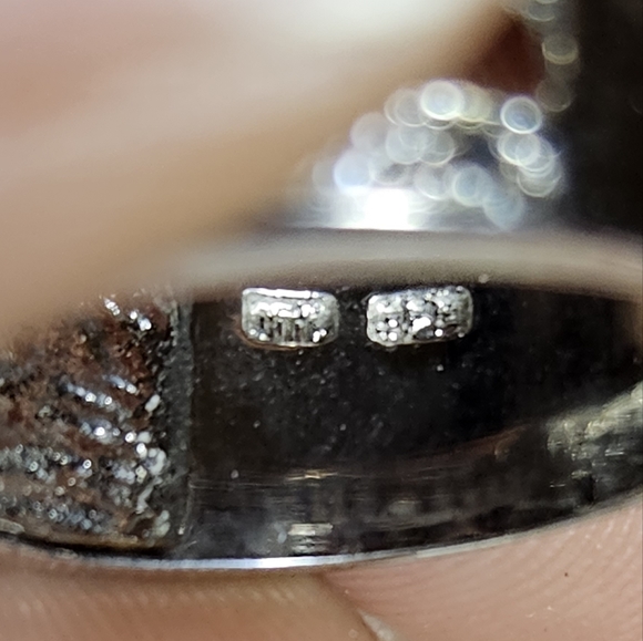 Green Quartz (.9tcw) Platinum Technibond Size 7 Ring with Warranty - Picture 13 of 13